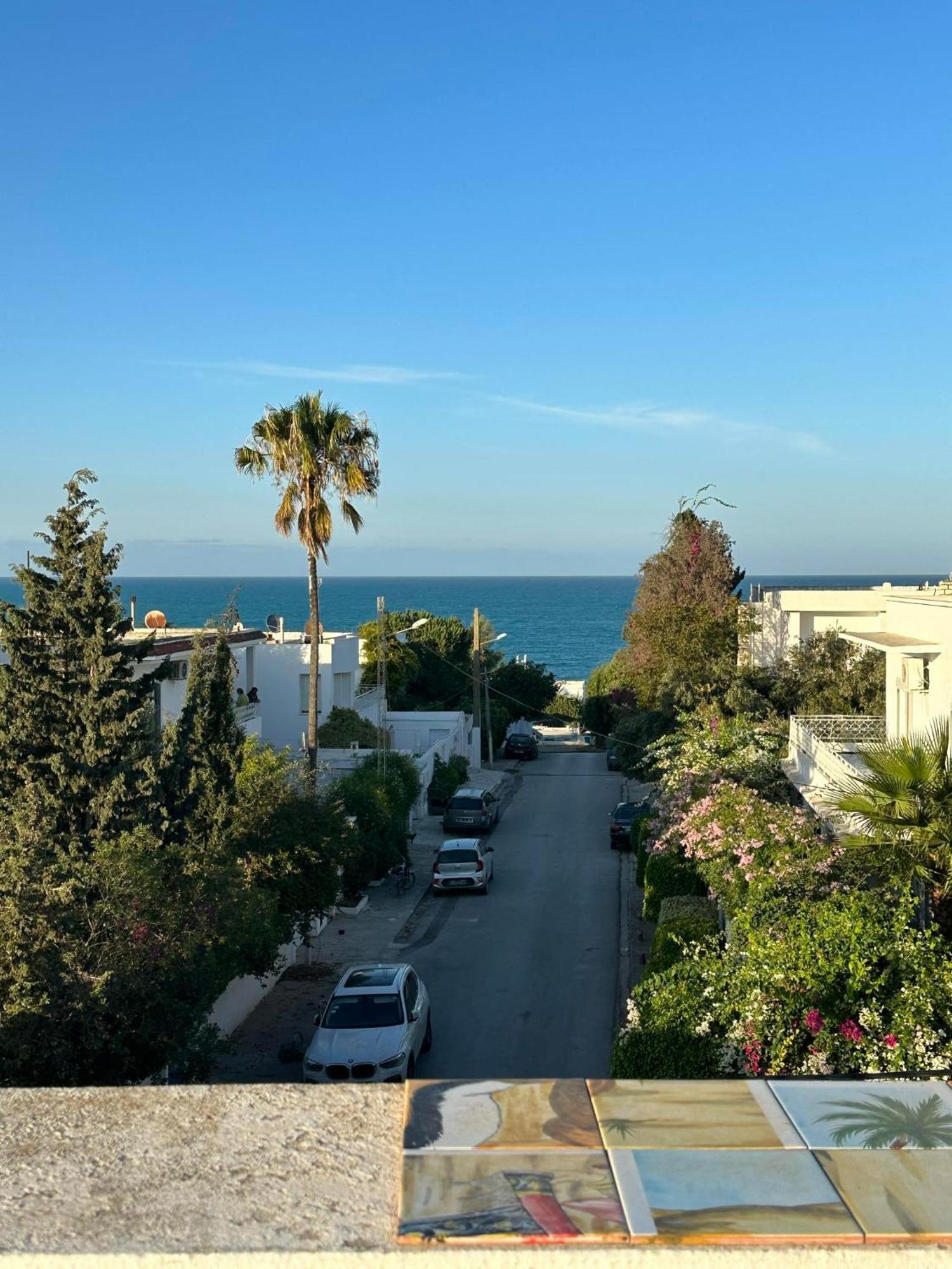 Luxeux Et Ideal A Marsa Plage Vue Sur Mer Lejlighed La Marsa Eksteriør billede